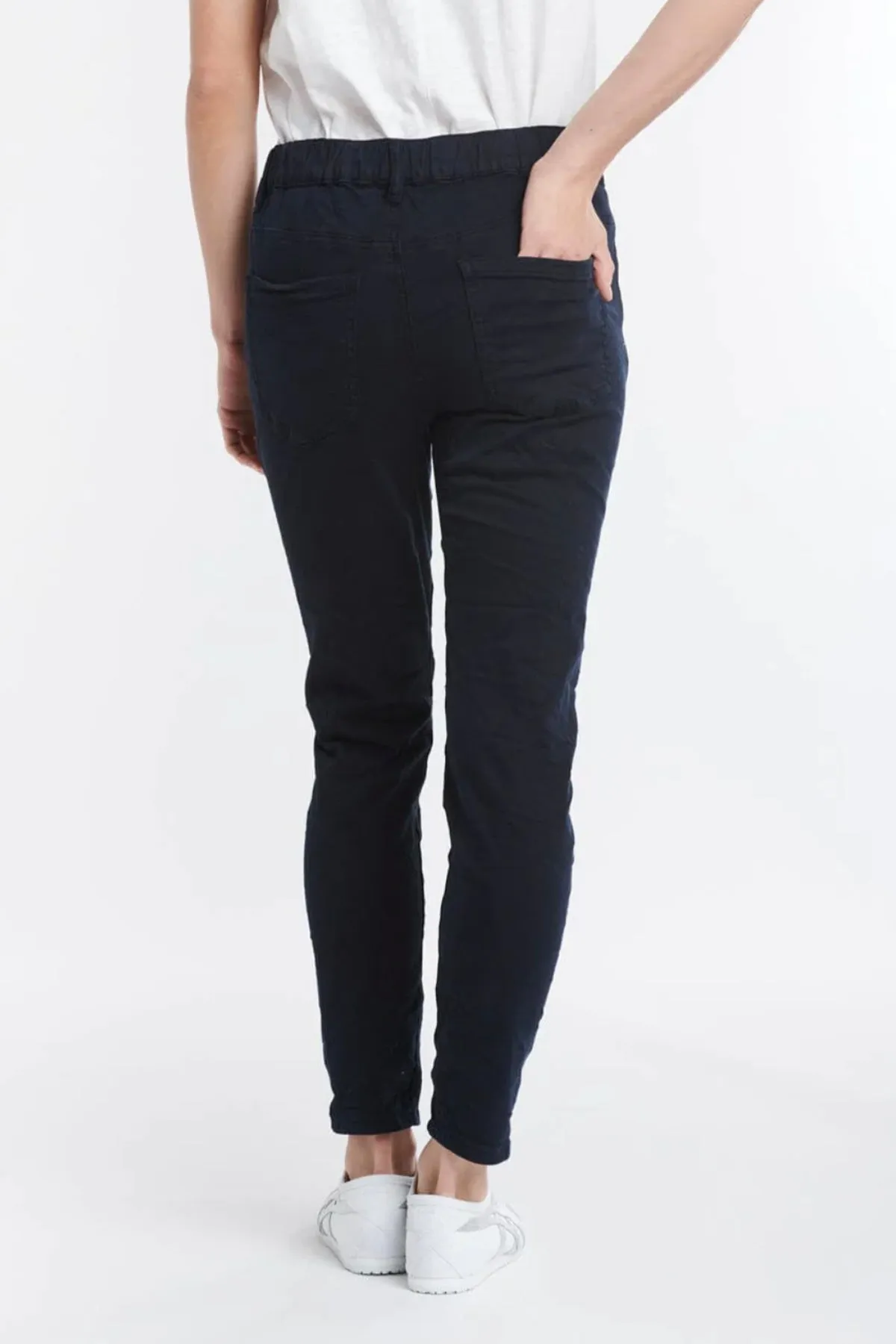 Italian Star Emma Stretch Jeans Navy
