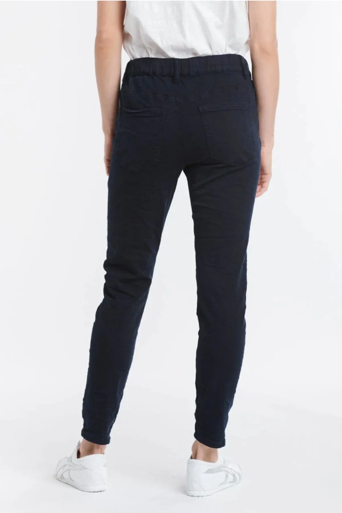 Italian Star Emma Stretch Jeans Navy