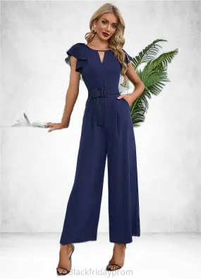 Jacqueline Scoop Elegant Jumpsuit/Pantsuit Polyester Maxi Dresses BF2P0022417
