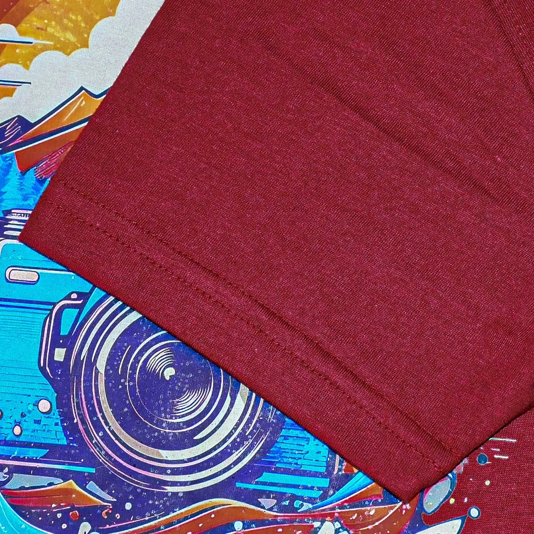 Jupiter Mountain Explorer Cotton Graphic Tee For Men