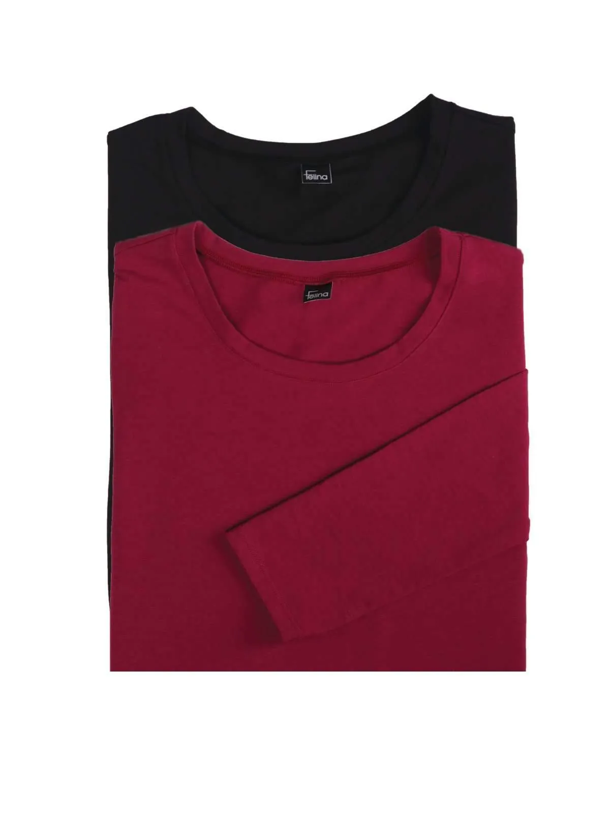 Key Item Long Sleeve Crew Neck Tee 2-Pack