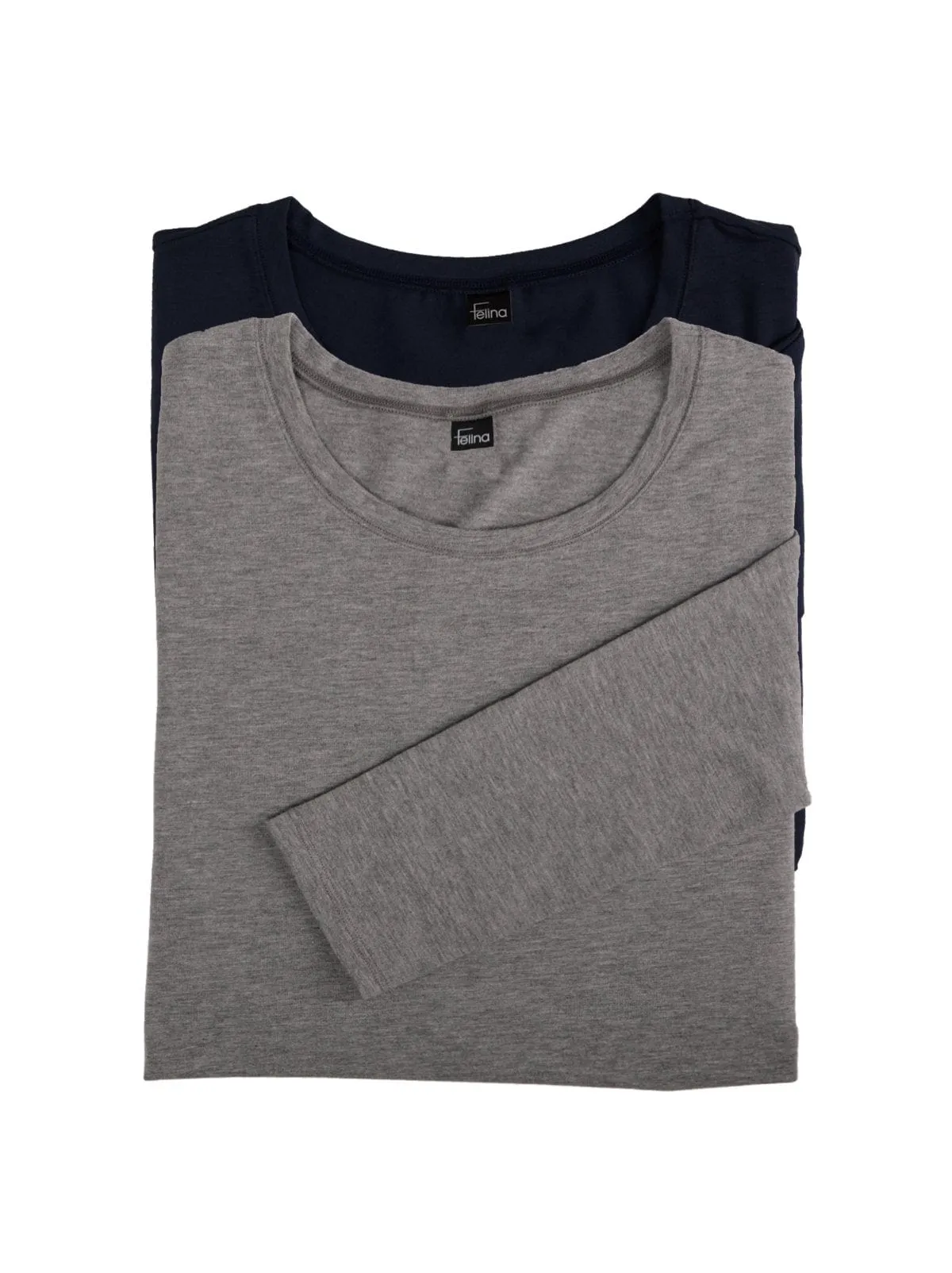 Key Item Long Sleeve Crew Neck Tee 2-Pack