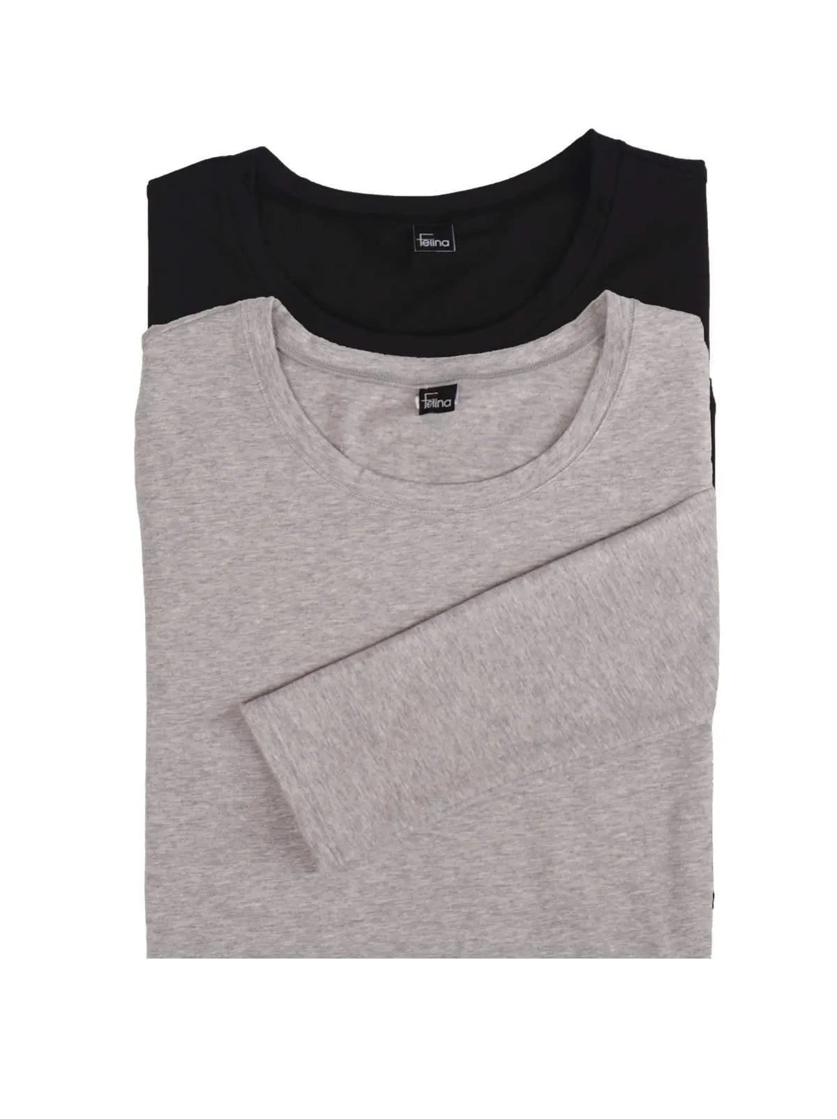 Key Item Long Sleeve Crew Neck Tee 2-Pack