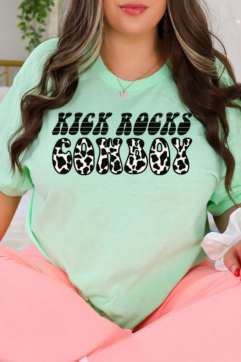 Kick Rocks Cowboy Short Sleeve Relaxed Fit T-Shirt