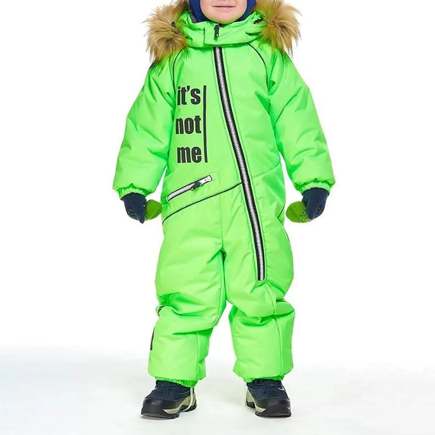 Kids Snowsuit Overalls Boys Girls Ski Suits Jumpsuits Toddlers Water proof Winter Outdoor Coats Ski Suits