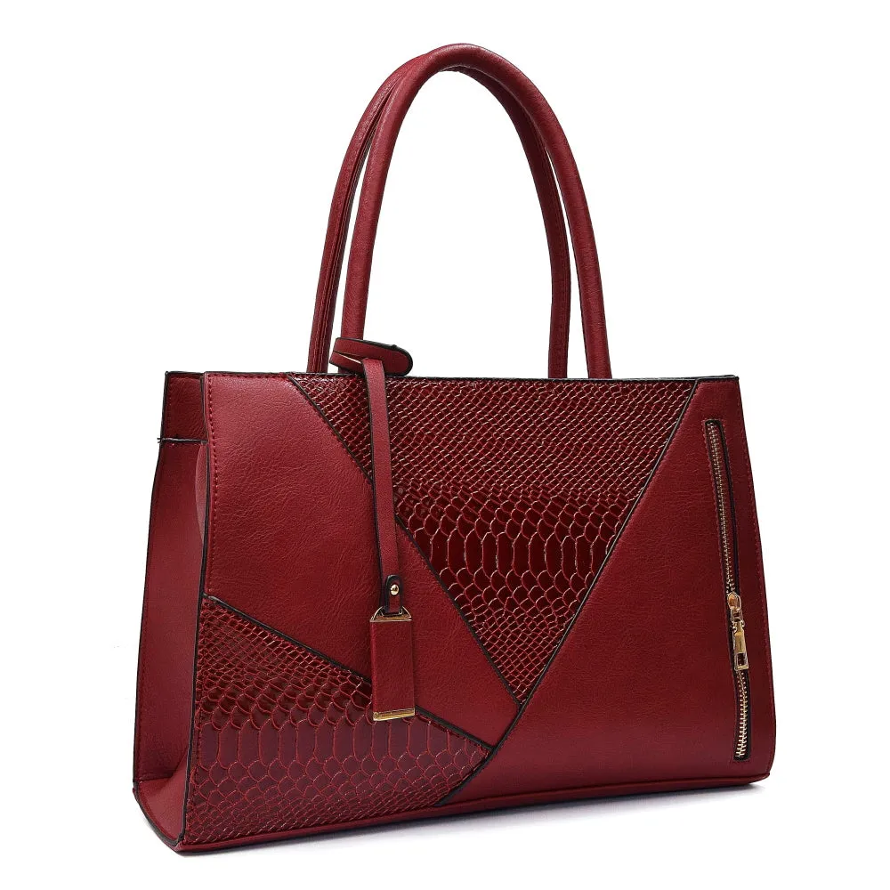 Leather Shoulder Handbag