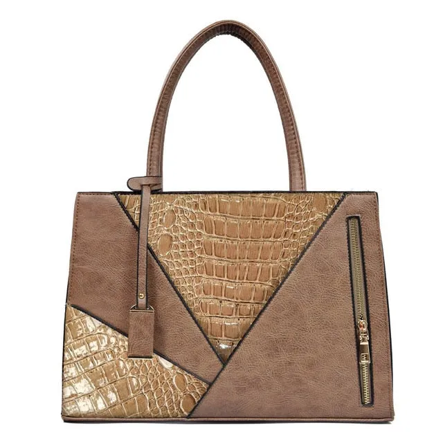 Leather Shoulder Handbag