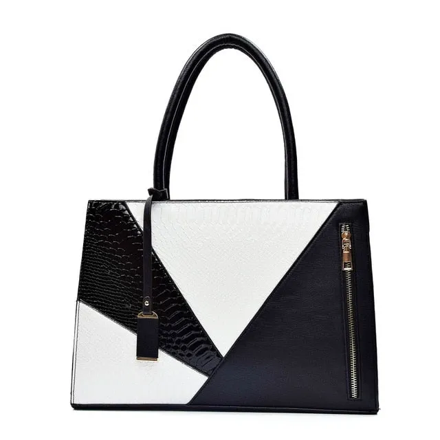 Leather Shoulder Handbag