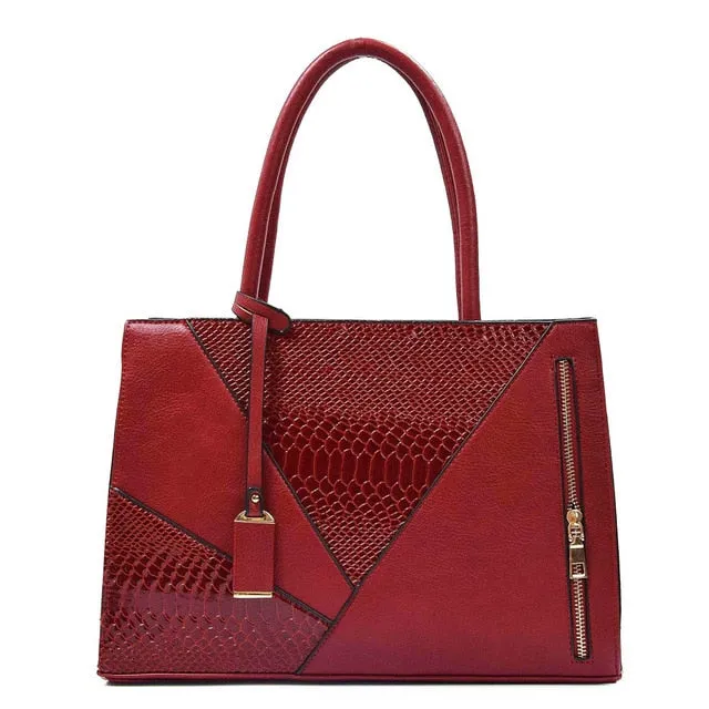 Leather Shoulder Handbag