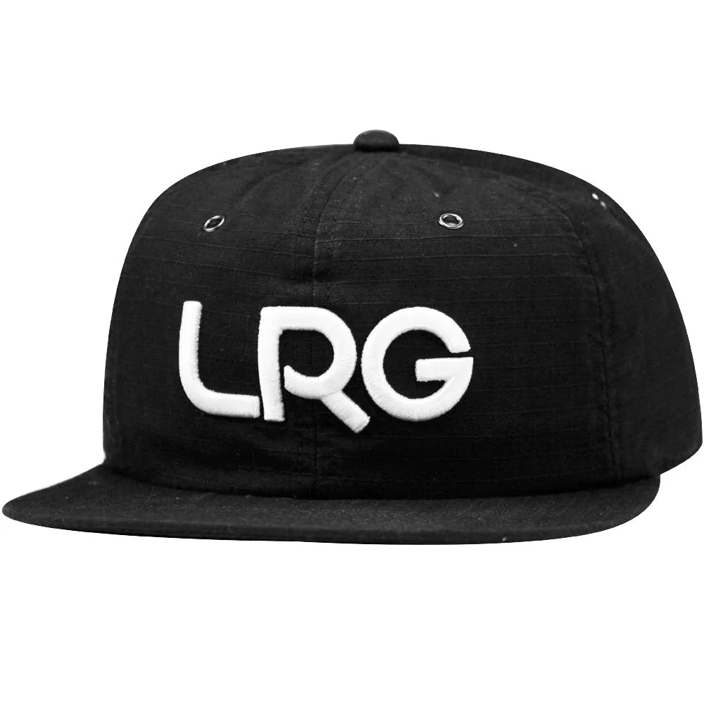 Lrg Branded Strapback Baseball Cap Black