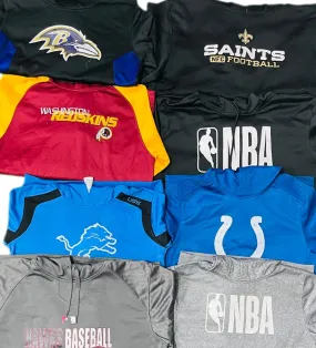 Majestic NBA NFL hoodies 10  pcs