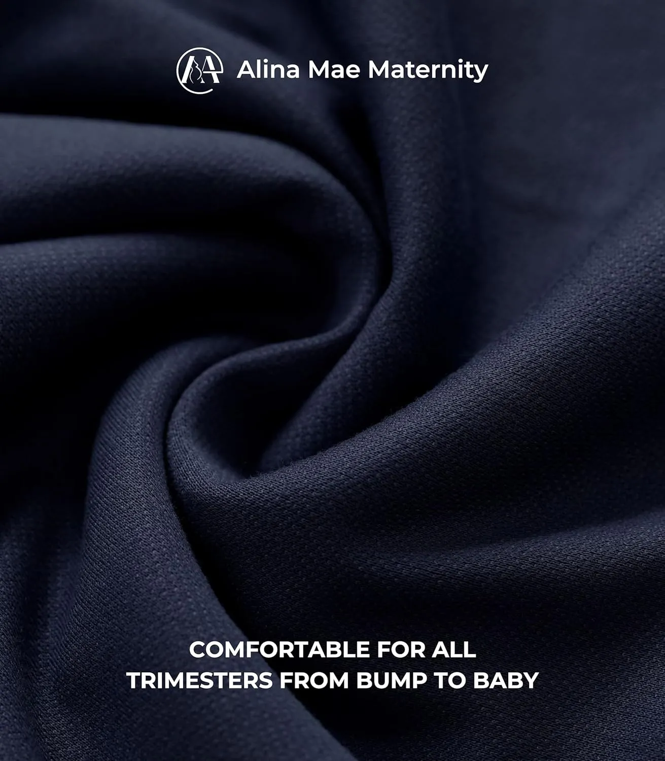 Maternity Pants Comfortable Stretch Over-Bump Women Pregnancy Casual Capris for Work