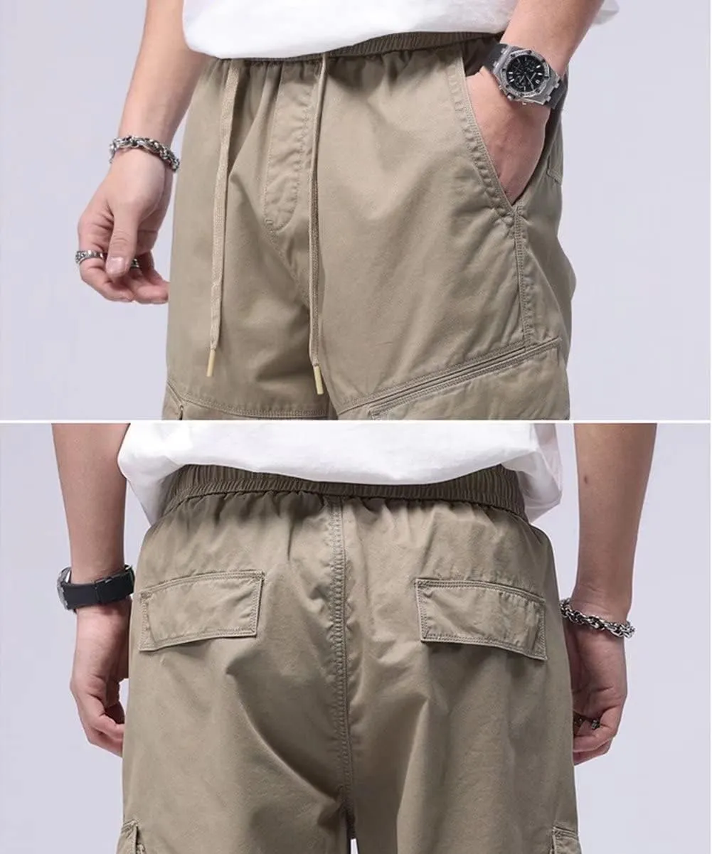 Mens Cargo Pants with Multi Pockets Hiking Outdoor Lightweight Comfortable Pants for Work Tactical