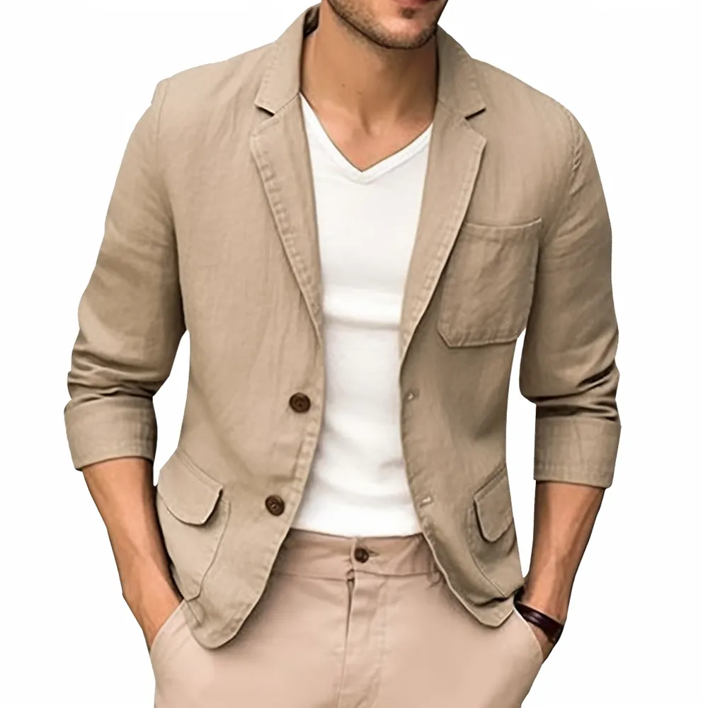 Mens Linen Summer Blazer