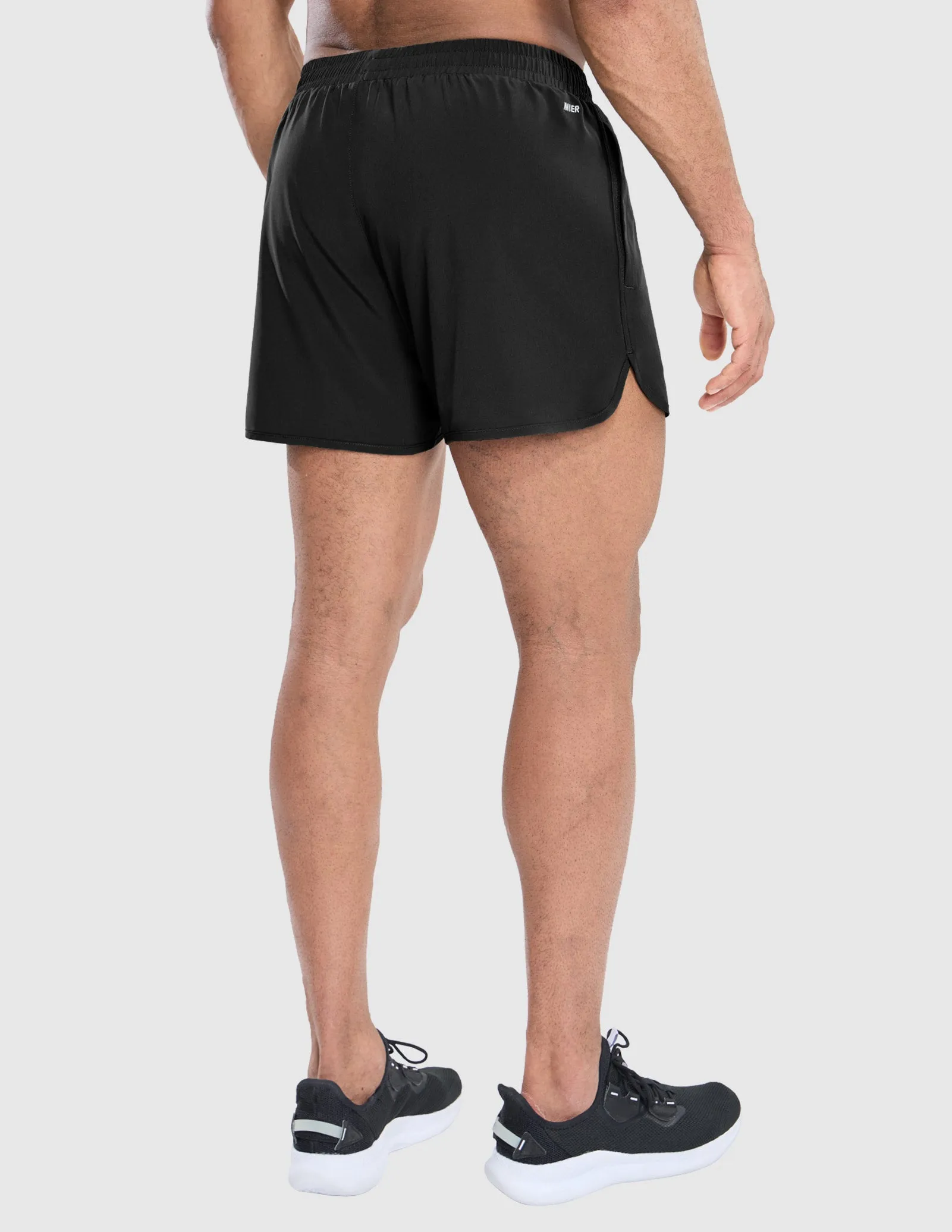 Men's PaceLite Split Shorts W/Brief 3"