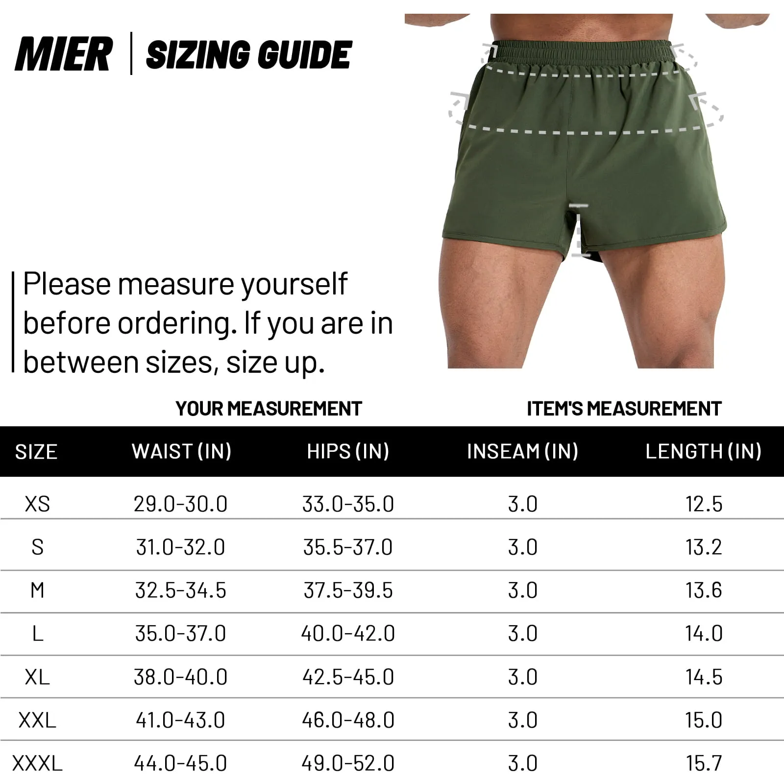 Men's PaceLite Split Shorts W/Brief 3"