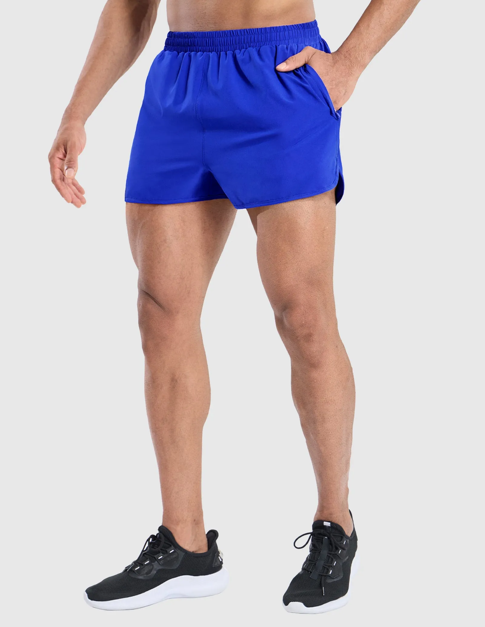 Men's PaceLite Split Shorts W/Brief 3"