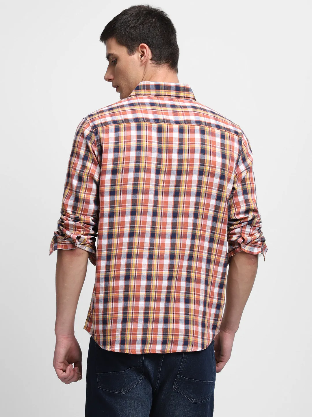 Men's Red Casual Shirts