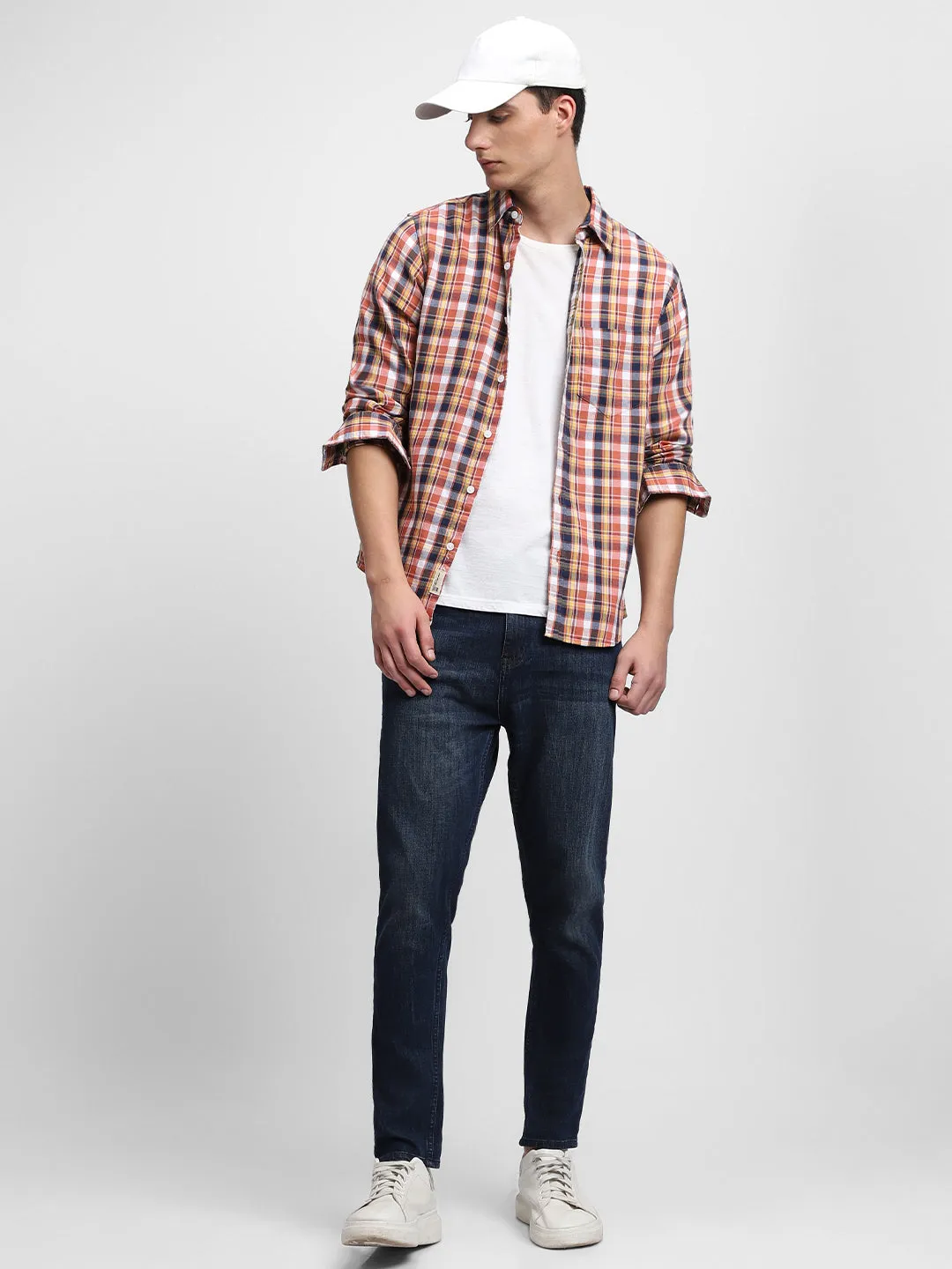 Men's Red Casual Shirts