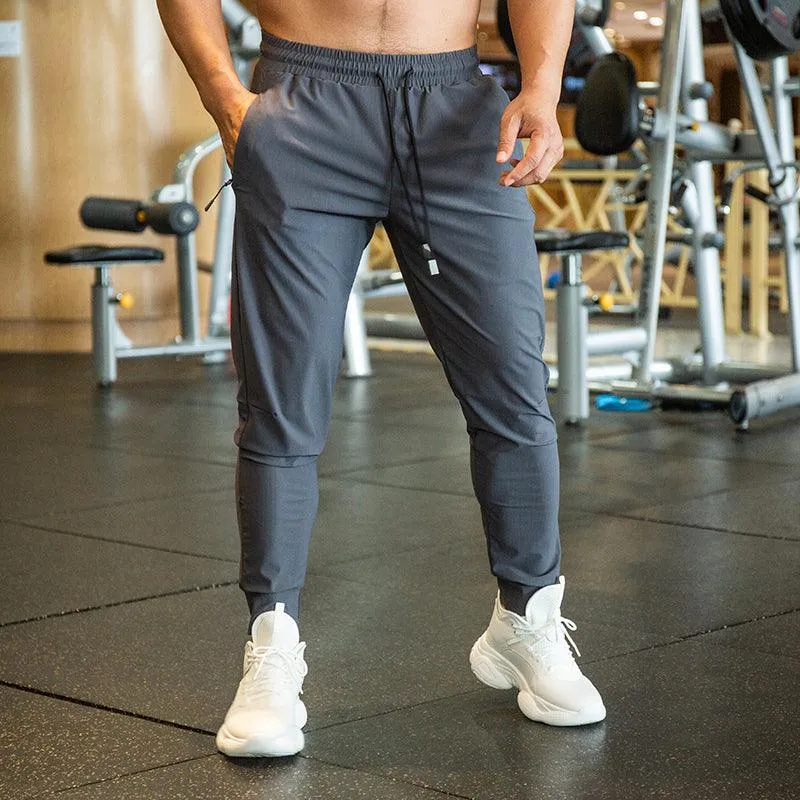 Men's Thin Fitness Running and Sports Pants