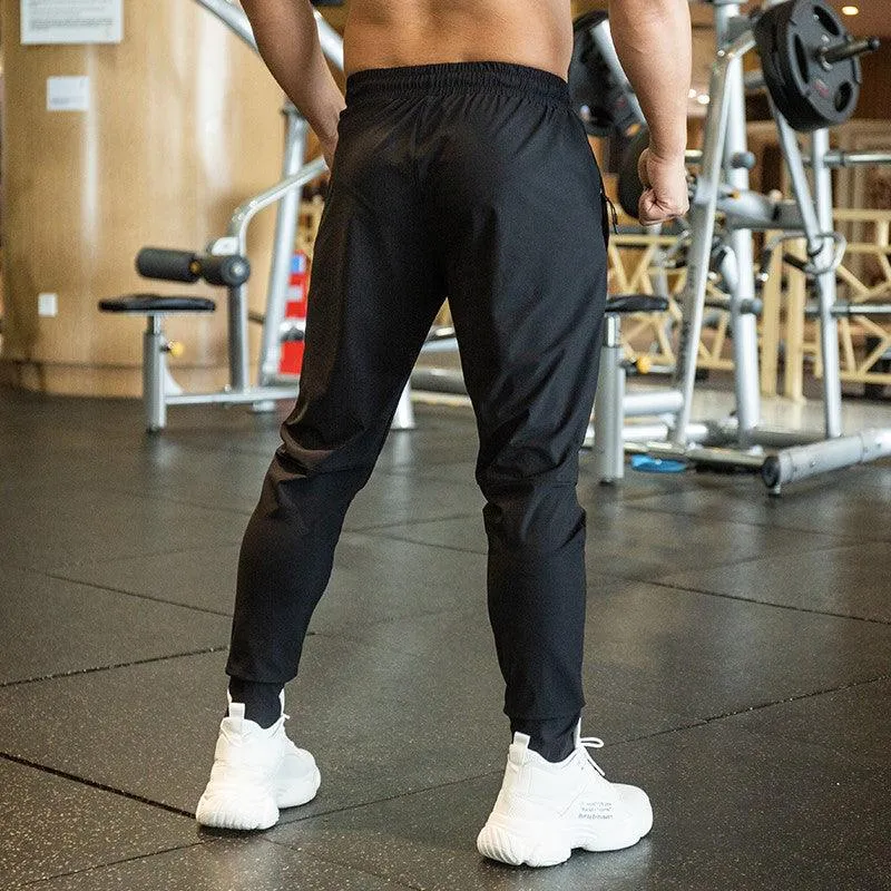 Men's Thin Fitness Running and Sports Pants