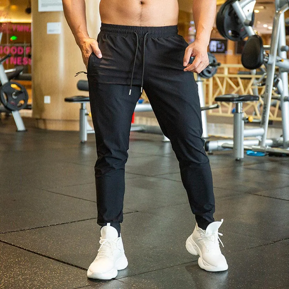 Men's Thin Fitness Running and Sports Pants