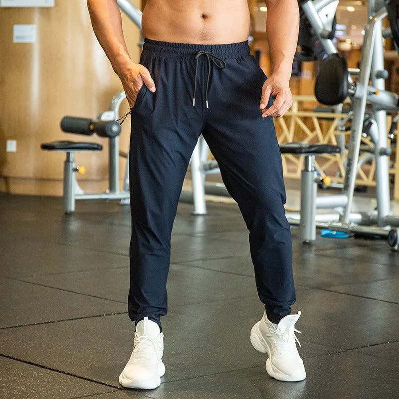 Men's Thin Fitness Running and Sports Pants