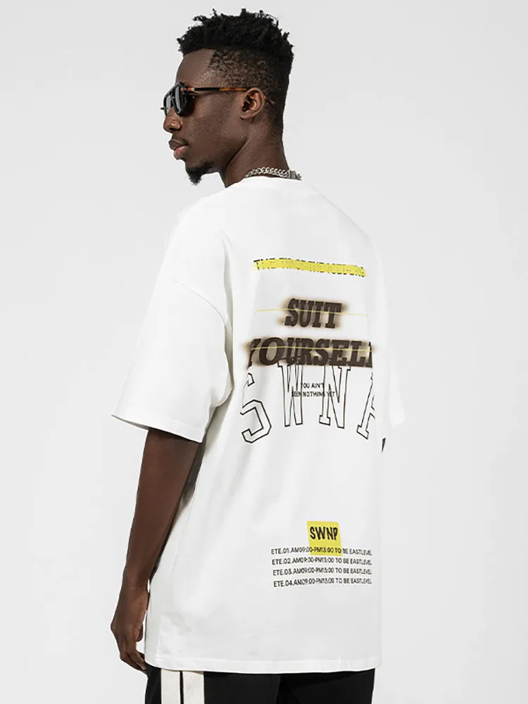 Men'S Vintage Crew Neck Tees