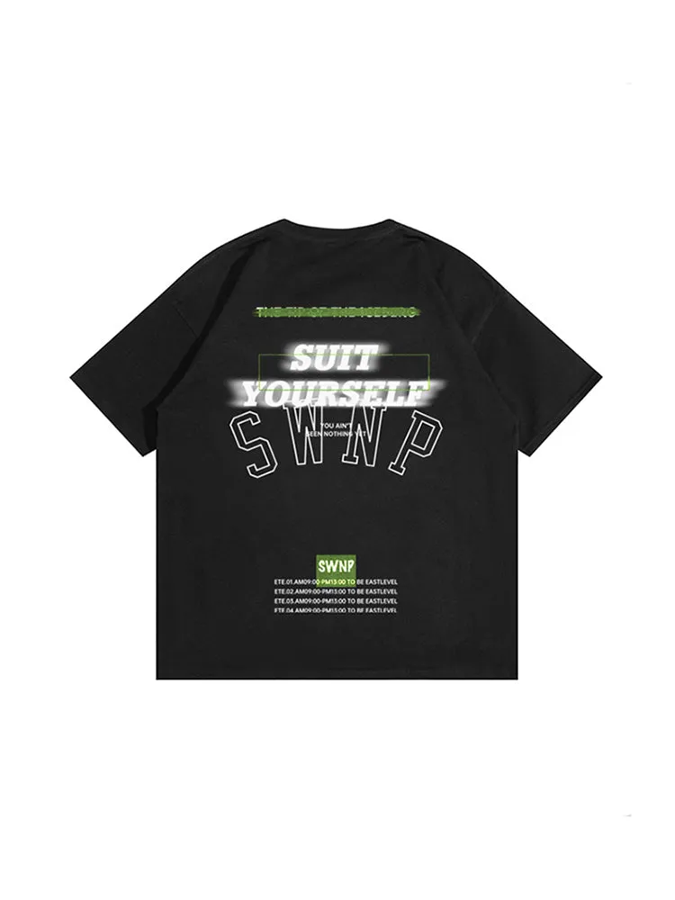 Men'S Vintage Crew Neck Tees