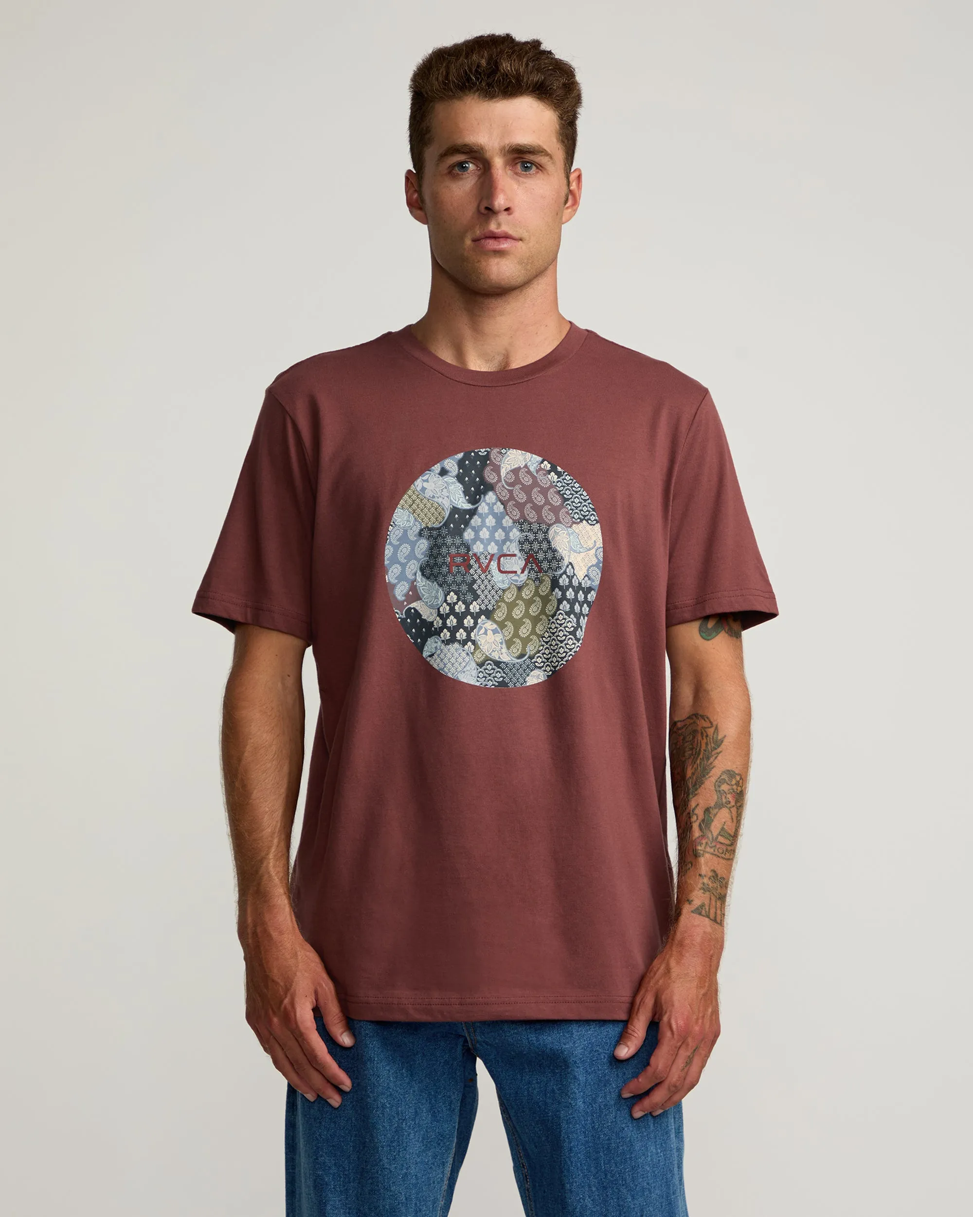 Motors Tee - Red Earth