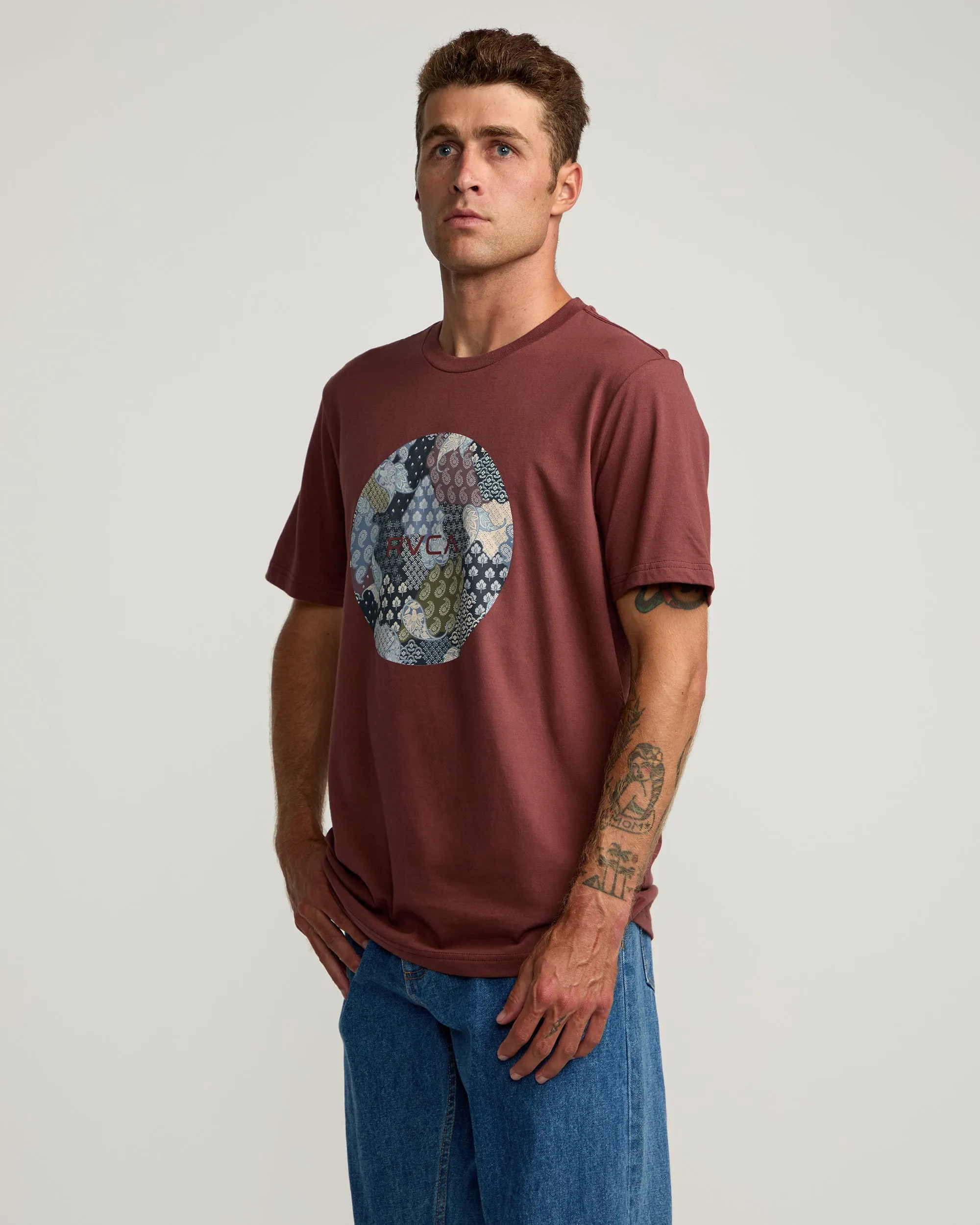 Motors Tee - Red Earth