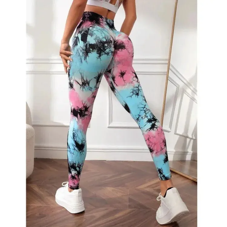 New 3D Ink Printing Seamless Leggings Women Gym Yoga Pants