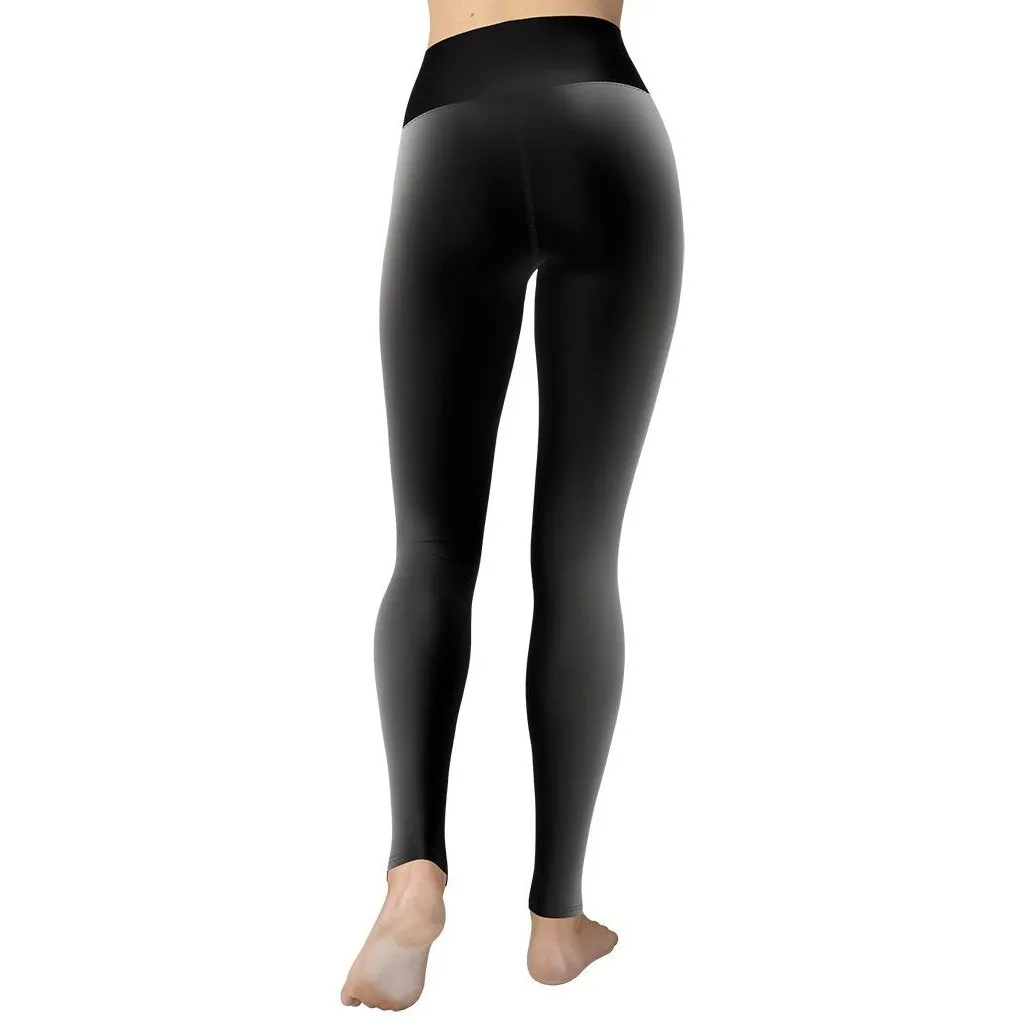 Ombre Optical Illusion Yoga Leggings