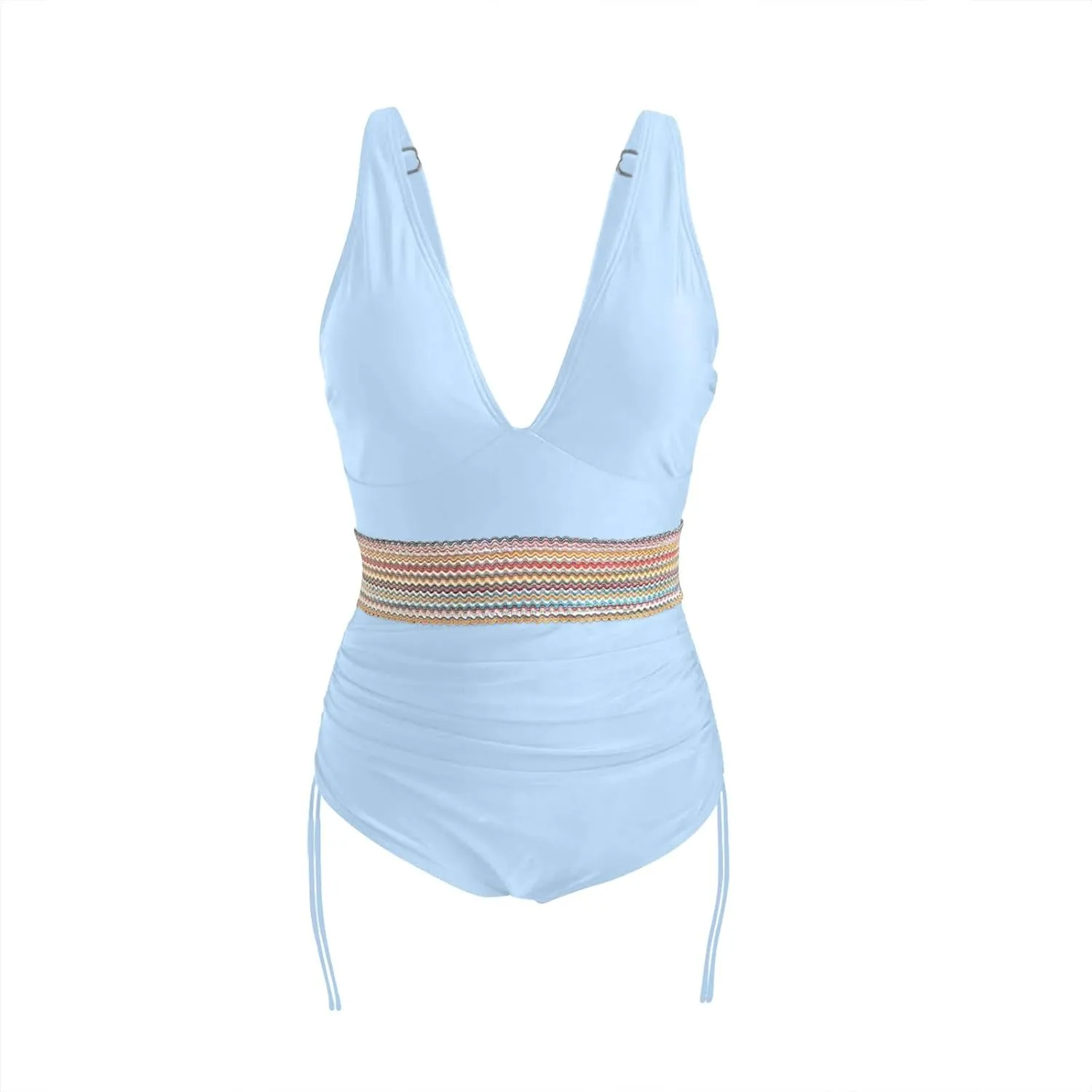 One Piece Bathing Suits Women Swimsuit Tummy Control Swimwear V Neck Slimming Swim Suit Push Up Bathing Suits
