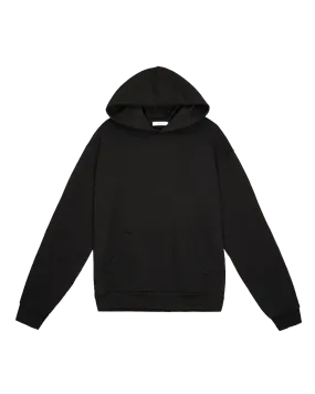 Oval Midweight Hoodie in Black