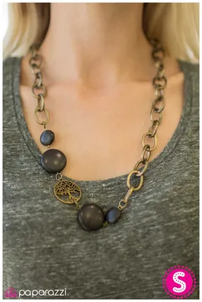 Paparazzi Necklace ~ Pure Country - Black
