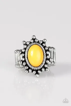 Paparazzi Ring ~ Seasonal Sunshine - Yellow