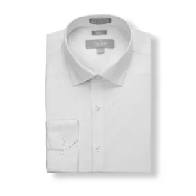 PLATINO: Spandex Slim Fit Dress Shirt