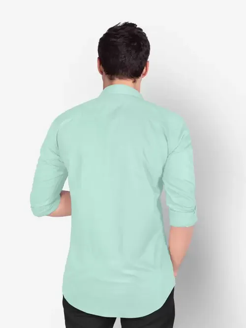 Regular Fit Casual - Light Green