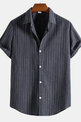 Regular Fit Stripes Shirts