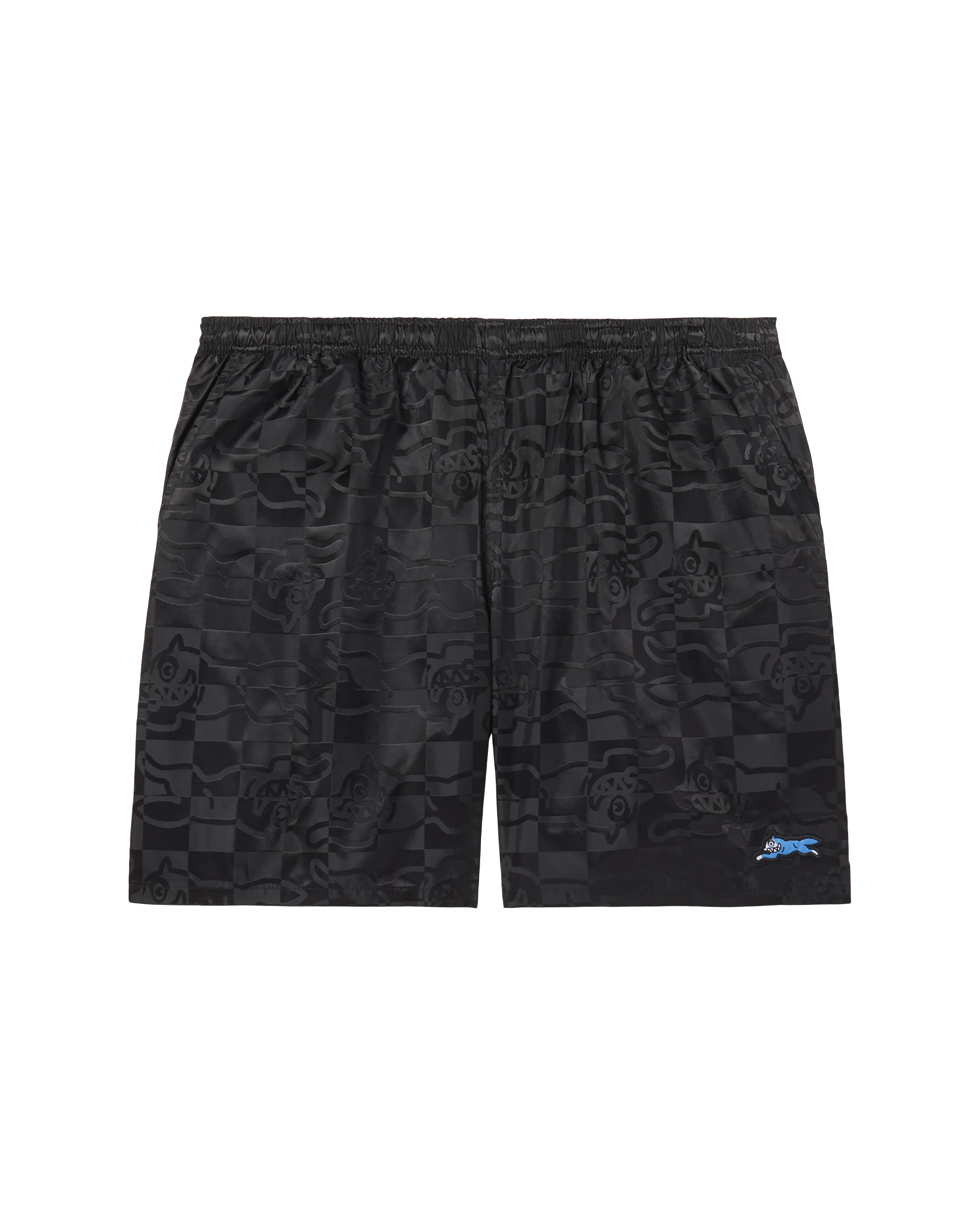 Running Check Shorts