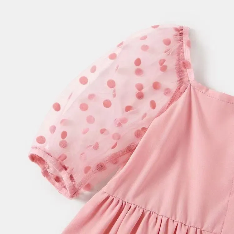Short Sleeve Mommy and Me Dresses