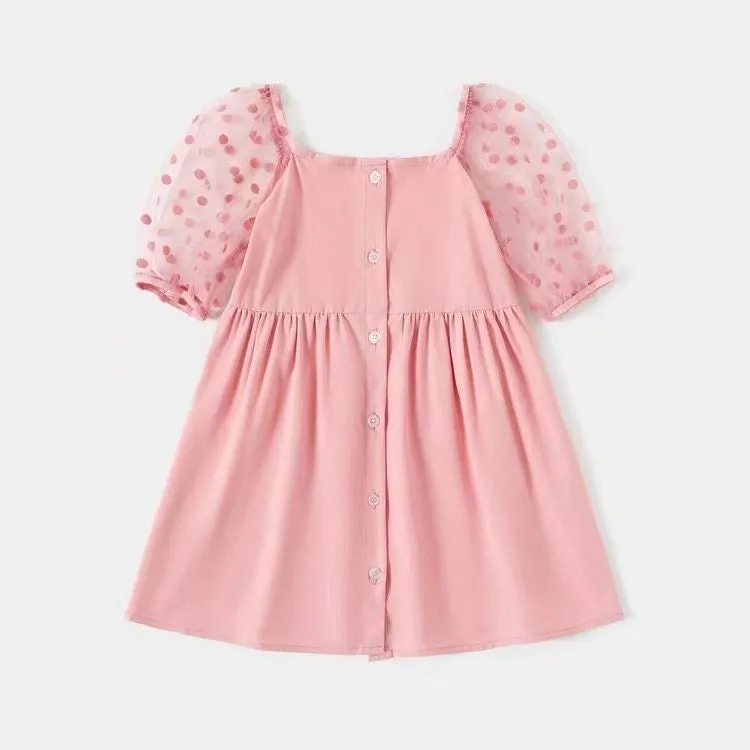 Short Sleeve Mommy and Me Dresses