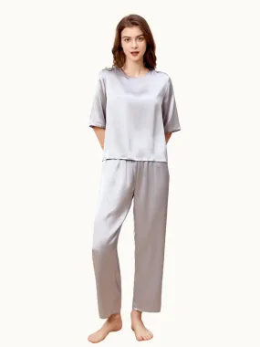 Silk Pullover Pajama Set