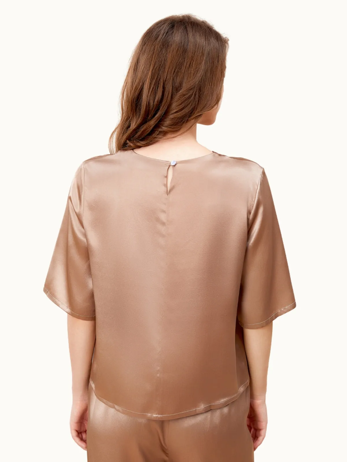Silk Pullover Pajama Set