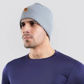Solid Acrylic Knit Beanies Grey Caps | Pack Of 6 | Free Shipment For USA