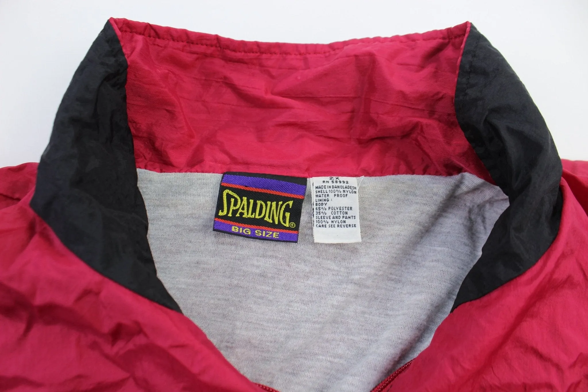 Spalding Pro Athletic Windbreaker Jacket