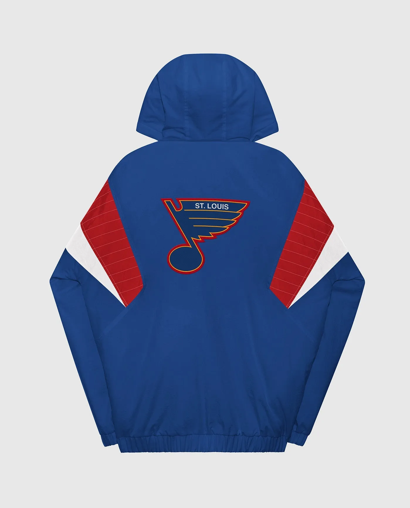 St. Louis Blues Breakaway Nylon Half-Zip Jacket