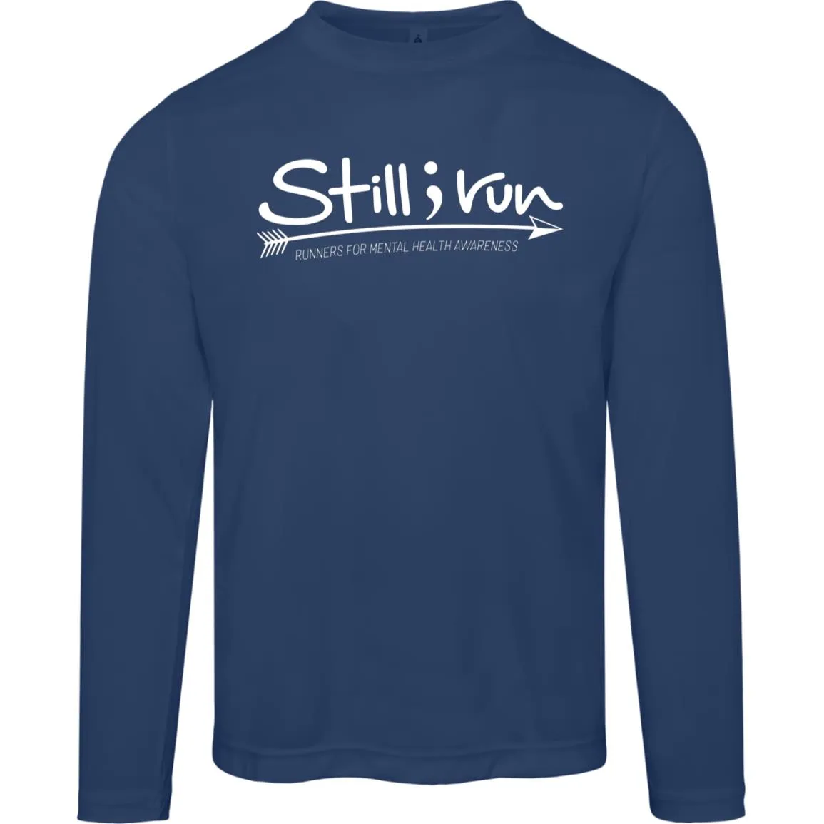 Still I Run Moisture Wicking Long Sleeve Running Tee