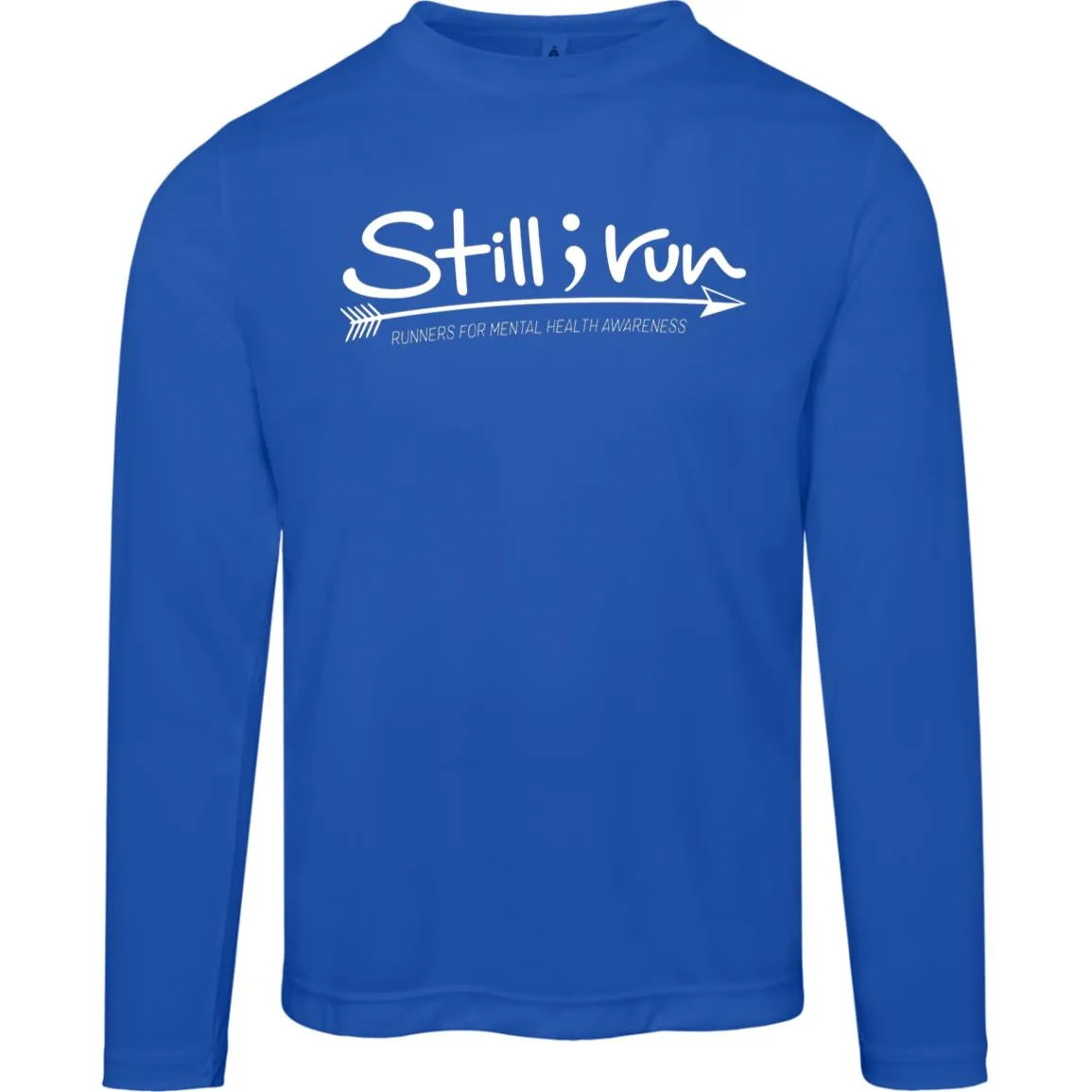 Still I Run Moisture Wicking Long Sleeve Running Tee